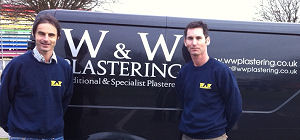 W & W Plastering Partners Danny & Tony Wilson